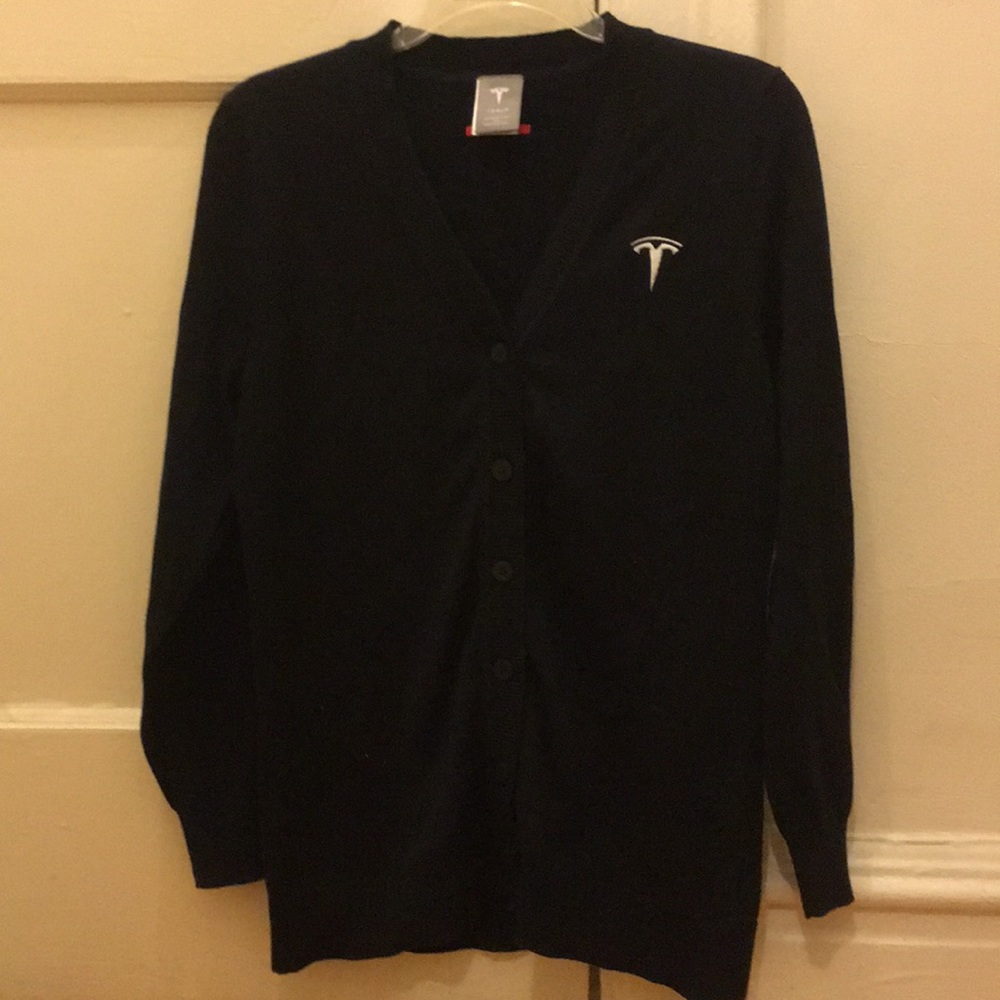 Women’s XS TESLA Cardigan in Black